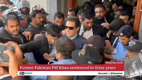 FORMER PAKISTANI PRIME MINISTER SENTENCED TO 3 YEARS IN JAIL FOR CORRUPTION