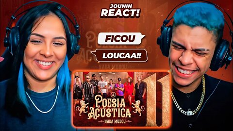 Poesia Acústica #11 - Nada Mudou | [React em Casal] 🔥
