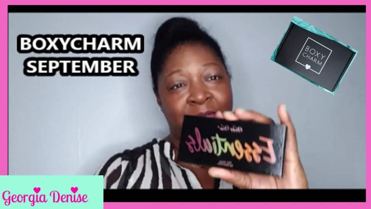 BOXYCHARM UNBOXING SEPTEMBER 2019