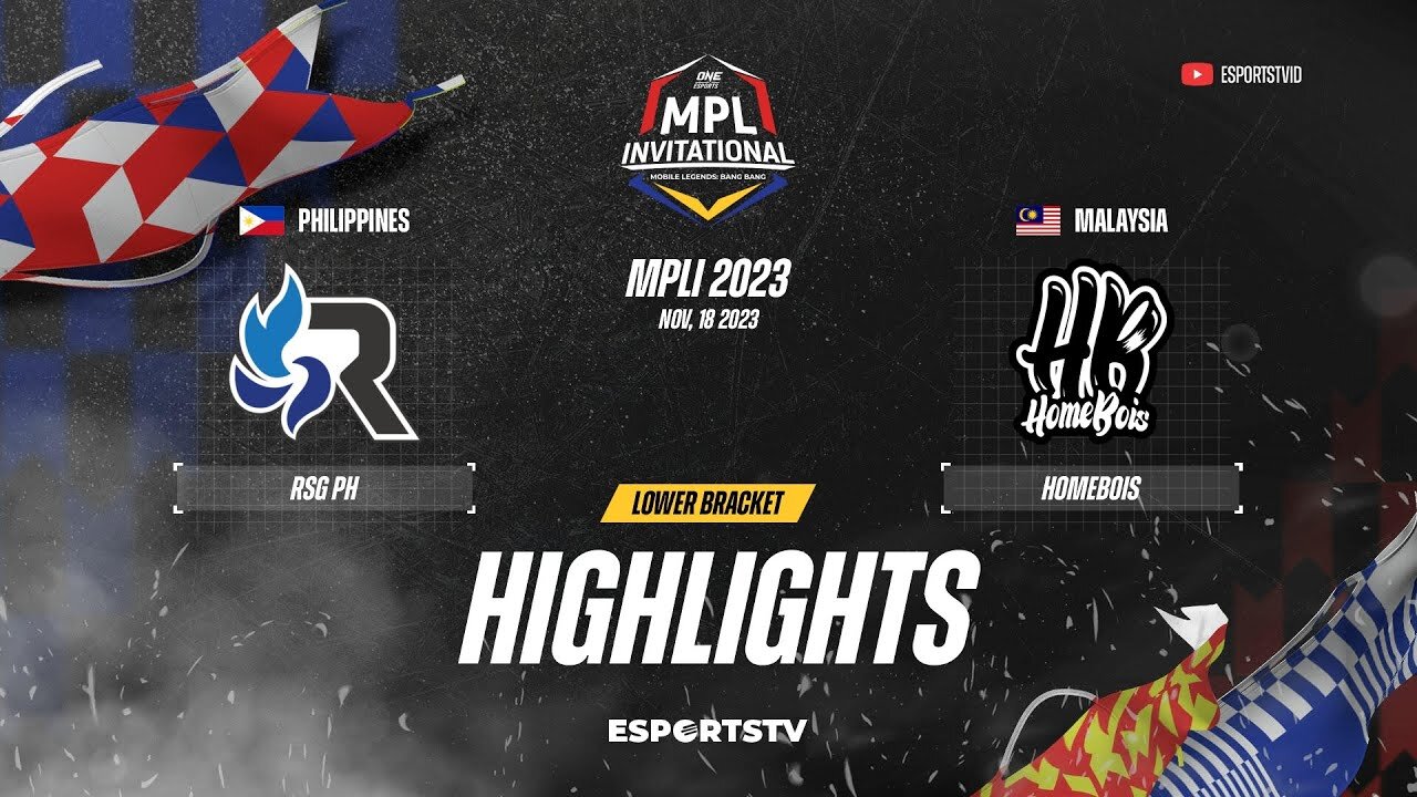 RSG PH vs HomeBois HIGHLIGHTS MPLI 2023 Playoffs | HB vs RSG