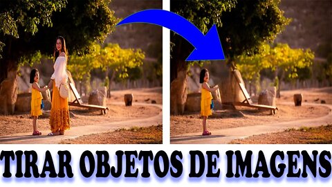 REMOVER PESSOAS e objetos de FOTOS