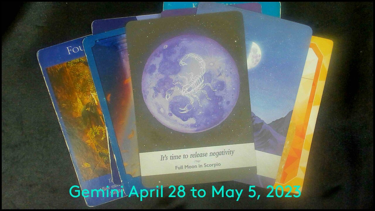 Gemini April 28 to May 5, 2023 Rest....Things ARE Happening!