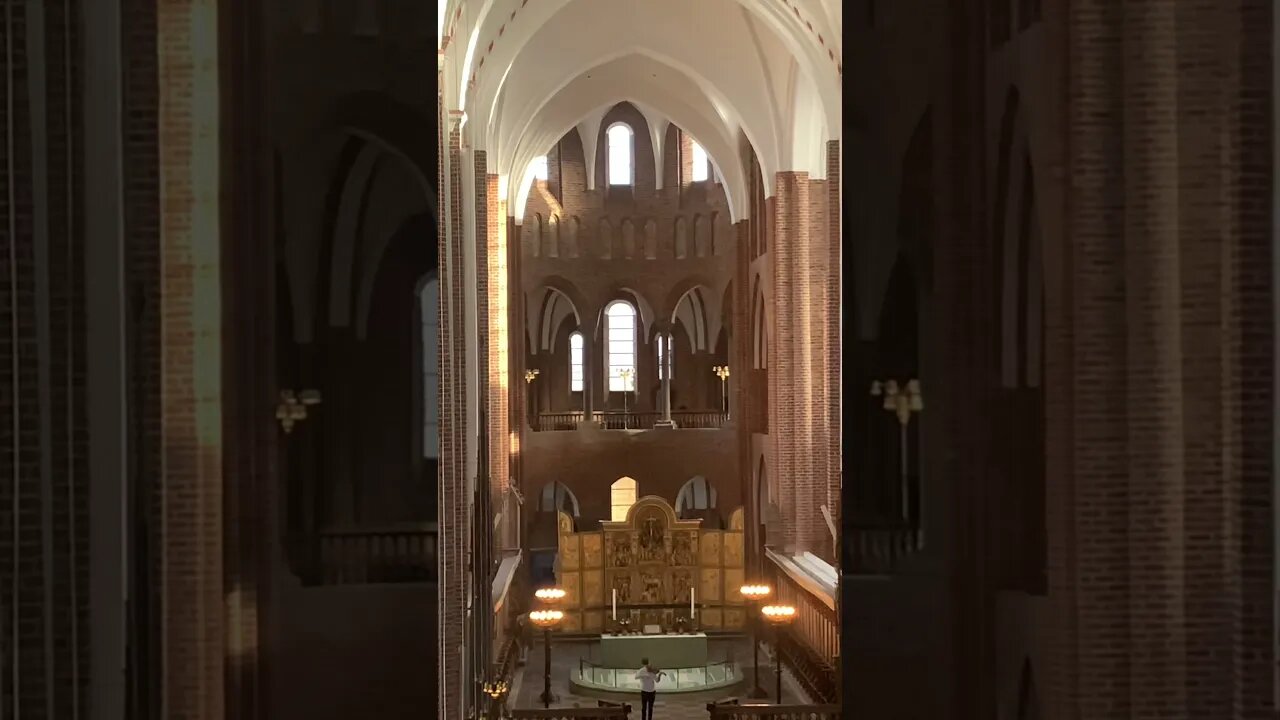 Alexander Winkler violin Sonata “warm up” @ Roskilde Cathedral