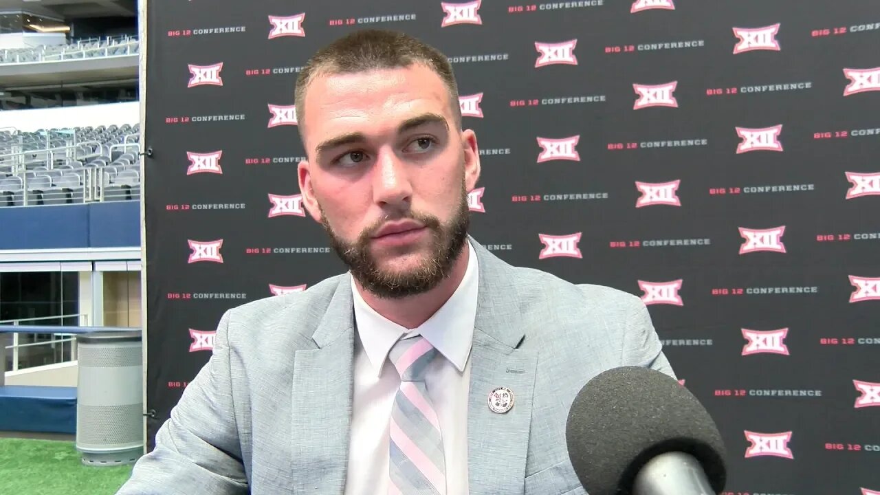 Big 12 Media Days 2019 | Skylar Thompson reflects on last season's QB battle, hiring of Klieman