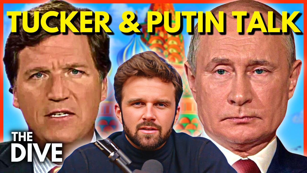 TUCKER CARLSON Interviews PUTIN, US BOMBS Middle East