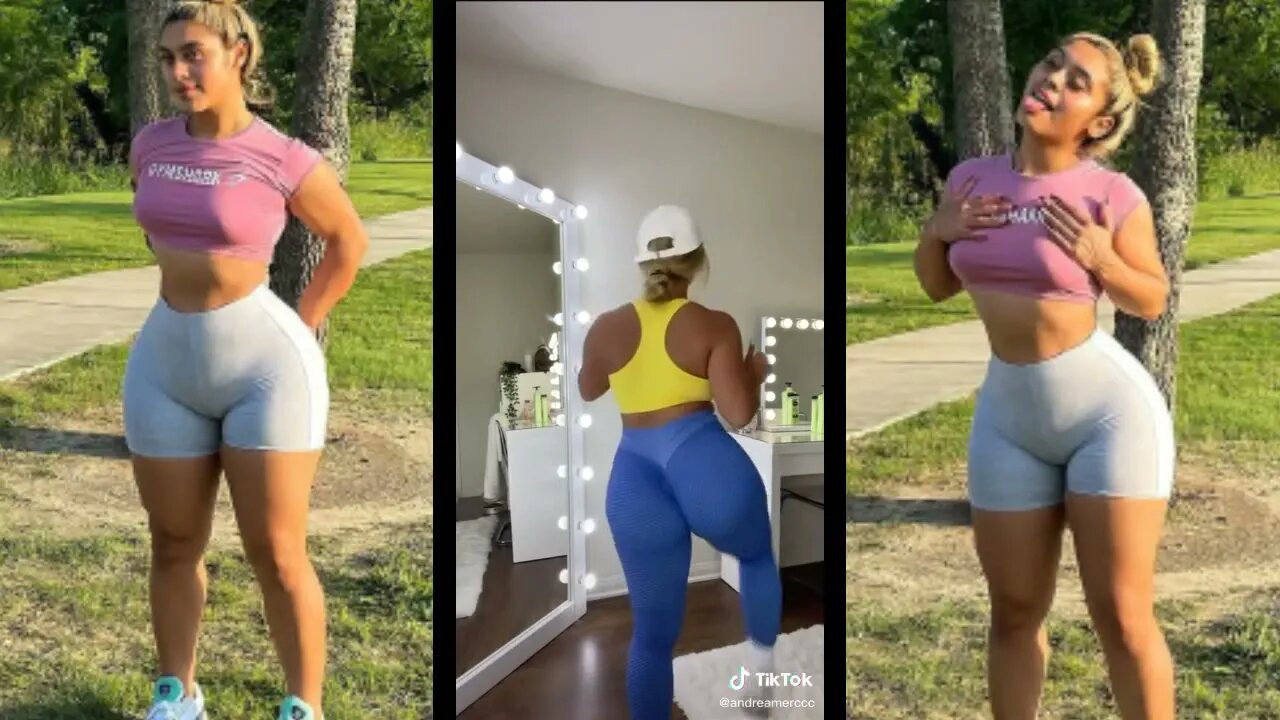 Inceesable Cruvy 🍑🍑 TikTok model: @andreaamerccc | #15