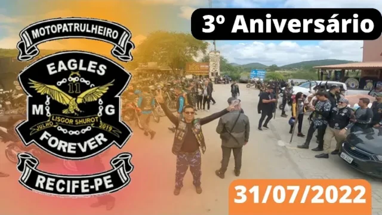 3º Aniversário do Eagles Forever Motogrupo (31/07/2022) #moto #motociclismo #motogrupo