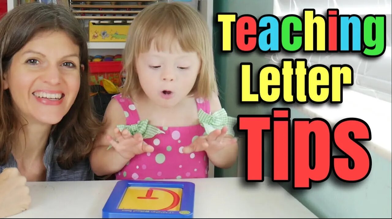 TIPS & TOOLS For TEACHING SLOW LEARNER Their LETTERS || Activities To Teach Preschool Reading