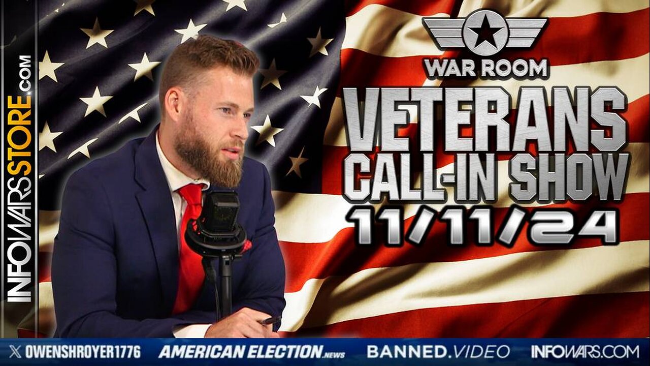 War Room With Owen Shroyer MONDAY FULL SHOW 11/11/24