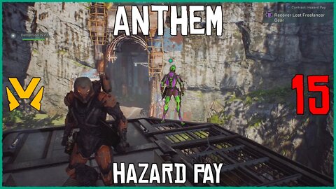 Anthem Xbox One X Gameplay - Contract: Hazard Pay. Ranger Javelin - 1080p / 60fps