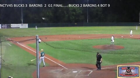 NCTV45 PRESENTS 3B BARONS BASEBALL BUTLER IRON BUCKS VS 3B BARONS MONDAY JULY 11 2022 GAME 2