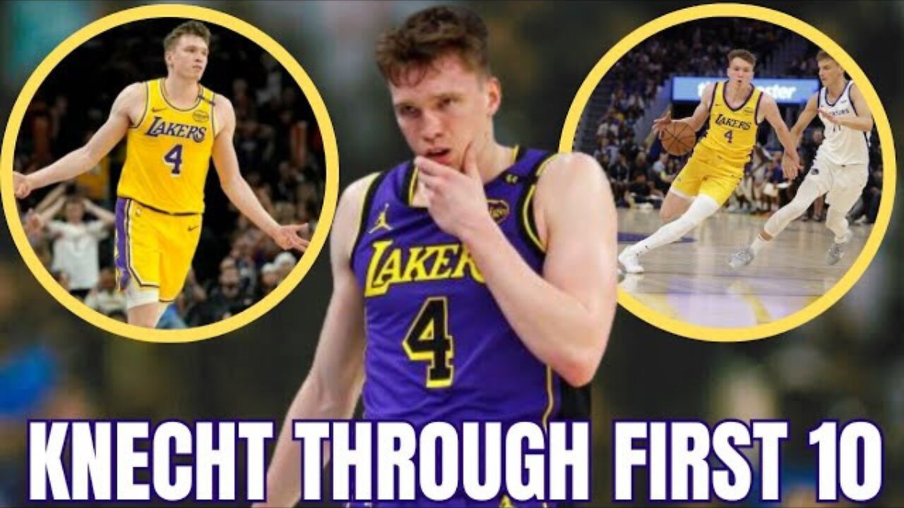 Lakers Dalton Knecht Through First 10... 🏀| NBA News Today | NBA Rumors