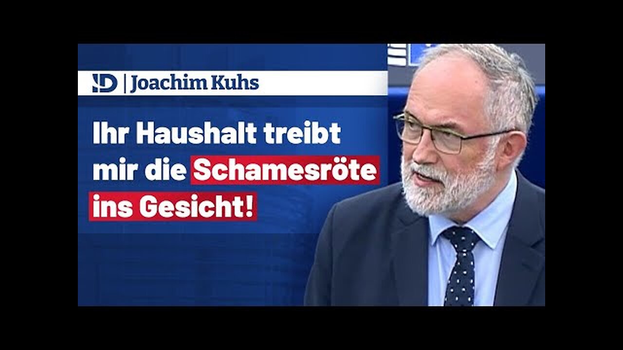 𝐉𝐨𝐚𝐜𝐡𝐢𝐦 𝐊𝐮𝐡𝐬 ▶️ Ihr Haushalt treibt mir die Schamesröte ins Gesicht!@AfD im EU-Parlament🙈