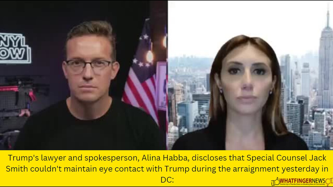 Trump's lawyer and spokesperson, Alina Habba, discloses that Special Counsel Jack Smith