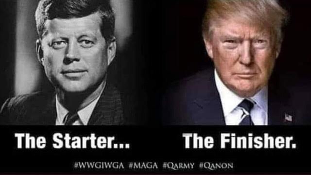 Q ~ DARK to LIGHT- JFK & President Trump - Q & MSM WWG1WGA