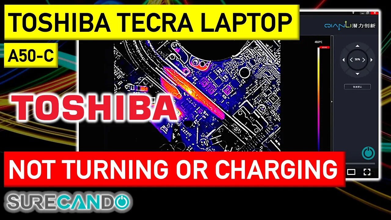 Revived_ Toshiba Tecra A50-C Laptop Fixed - Power & Charging Restored!