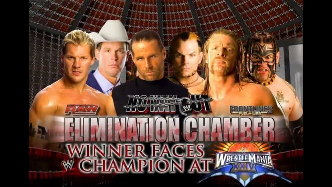 WWE Championship Number 1 Contender Elimination Chamber No Way Out 2008 Highlights