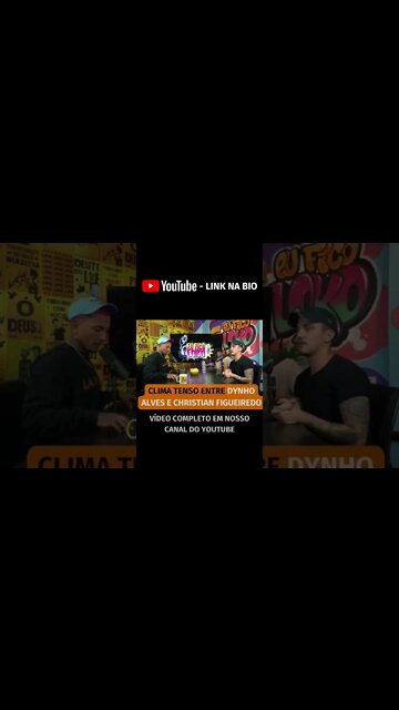 ESSE PODCAST NÃO TERMINOU BEM #shorts #dynhoalves #christianfigueiredo