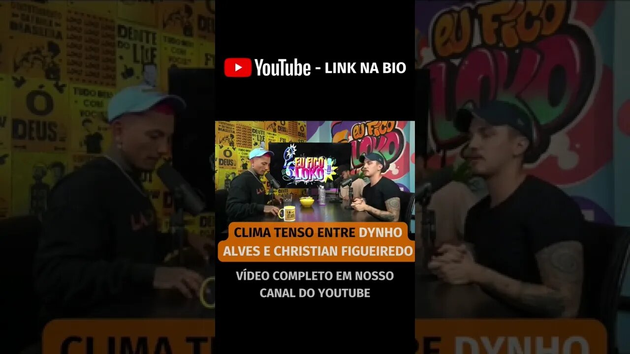 ESSE PODCAST NÃO TERMINOU BEM #shorts #dynhoalves #christianfigueiredo