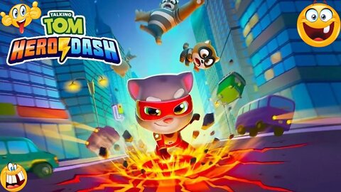 Talking Tom Hero Dash -- Discover all the heroes -- NEW TALKING ULTRAHERO