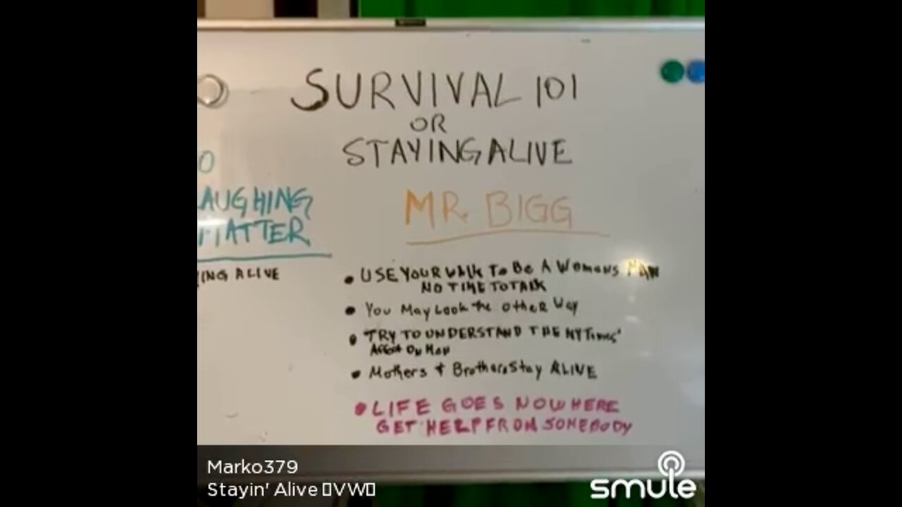 “Staying Alive”