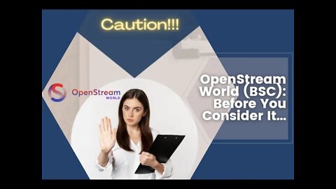 Leicester On The Upcoming OpenStream World Project Token (BSC) - Smoke Report: "C" Grade