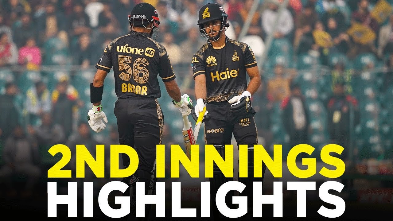 HBL PSL 9 | Match 02 | 2nd Innings Highlights | Quetta Gladiators vs Peshawar Zalmi