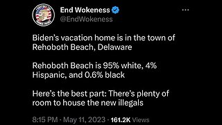 Black People HATE dementia joe brandon Biden’s Border Policies