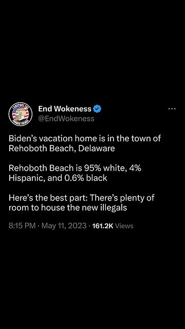 Black People HATE dementia joe brandon Biden’s Border Policies