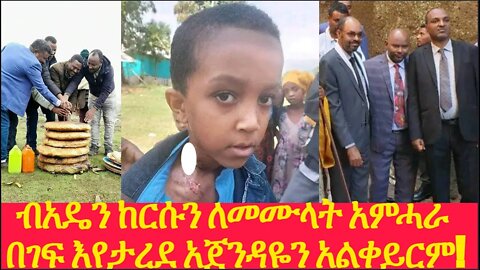 ብአዴን ከርሱን ለመሙላት አምሓራ በገፍ እየታረደ አጀንዳዬን አልቀይርም!