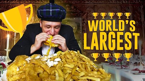 Eating The World's Largest Fish And Chips - Deleted Stevewilldoit Video