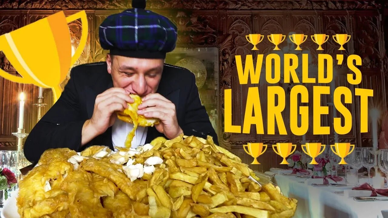 Eating The World's Largest Fish And Chips - Deleted Stevewilldoit Video