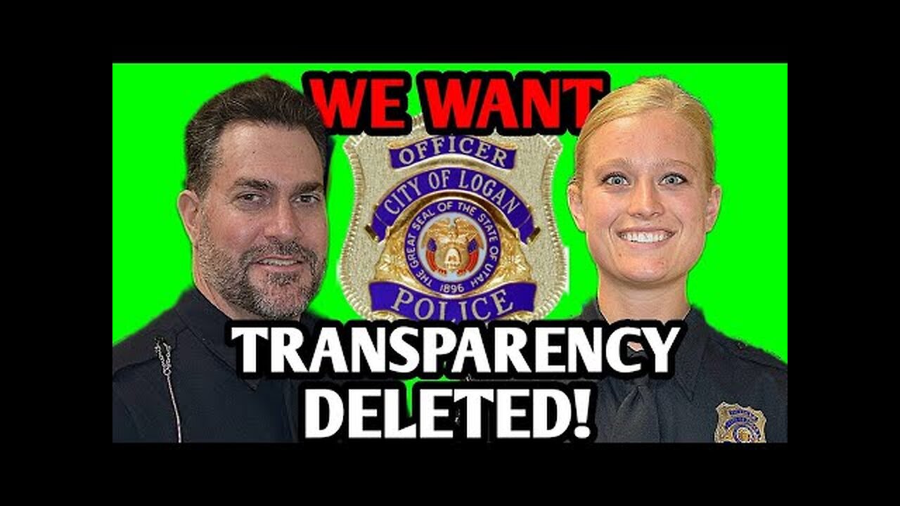 Logan Utah Police Want Every Video Of Them Scrubbed From The Internet