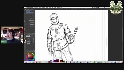 Comic Artist Evolution EP17 Draw stream