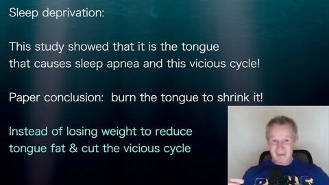 Paul Mason: Melatonin as an antioxidant & Fatty tongue causes sleep apnea!