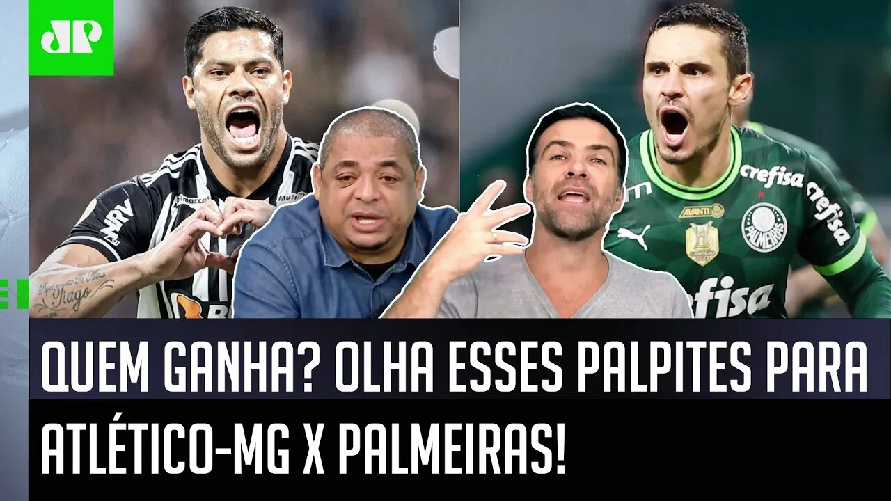 "EU FALO! Pra mim, o Palmeiras contra o Atlético-MG VAI..." OLHA esses PALPITES para a Libertadores!