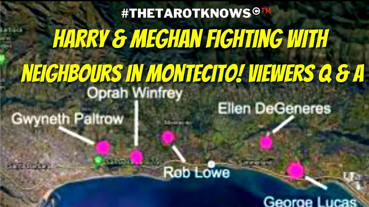 🔴 HARRY AND MEGHAN FIGHTING WITH NEIGHBOURS MONTECITO? VIEWER Q & A! 😂#thetarotknows #montecito