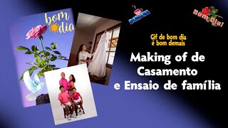 Making of de Ensaios - Fazendo Gif de bom dia