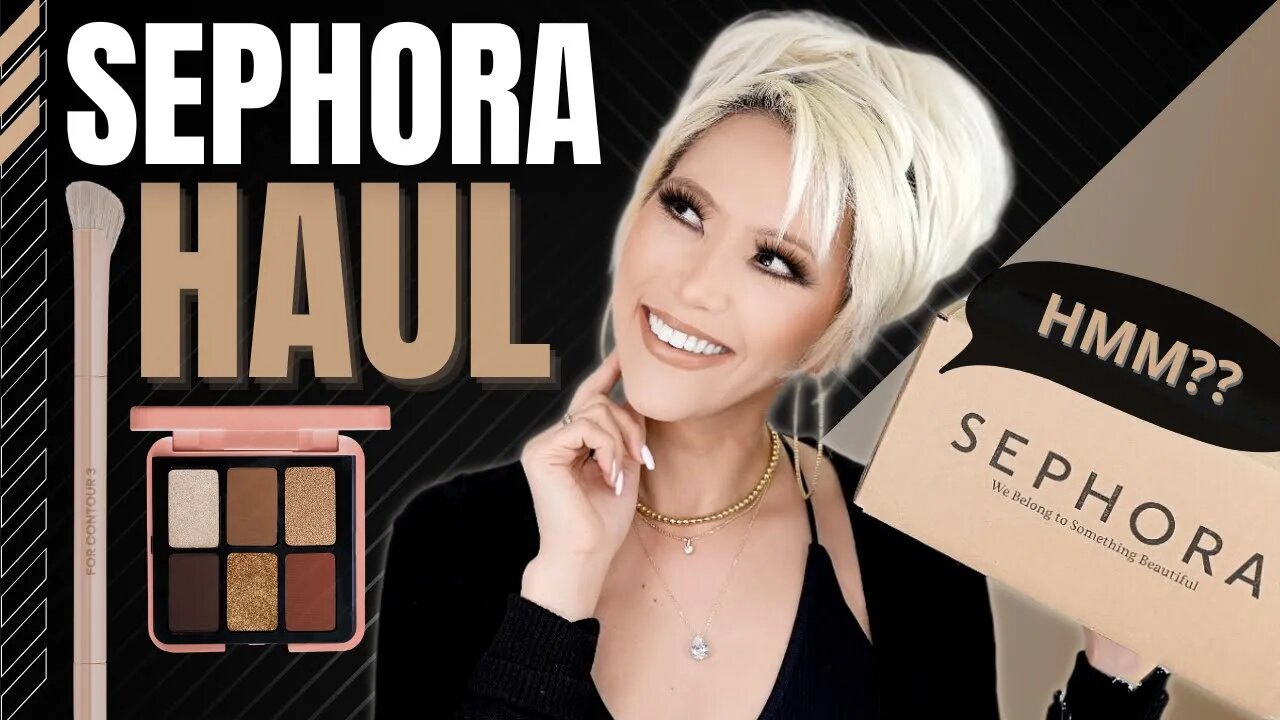 SEPHORA SPRING SALE HAUL 2023 | NEW PAT MCGRATH Mini Sublime Smoke Palette | Eyeshadow Look