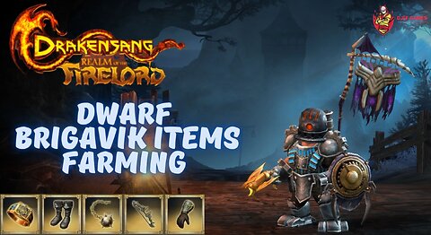 Drakensang Online, Dwarf Brigavik Farming, Items, Drakensang, Dso, mmorpg