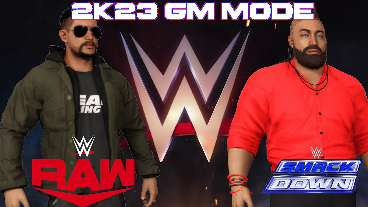 Dux vs. Swordsman - WWE 2k23 GM Mode - THE DRAFT!