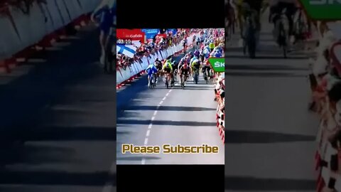 La Vuelta Stage 11 Massive sprint for the line!