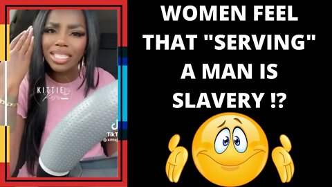 |NEWS| So Serving A Man Is Slavory Now!?