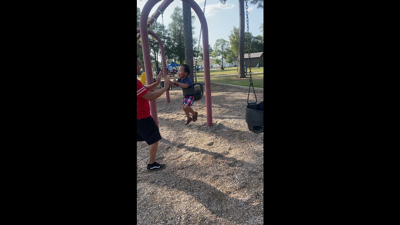 My son doesn’t like the swings