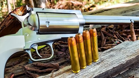 Revolver fires RIFLE ROUNDS!!! 😳😳😳