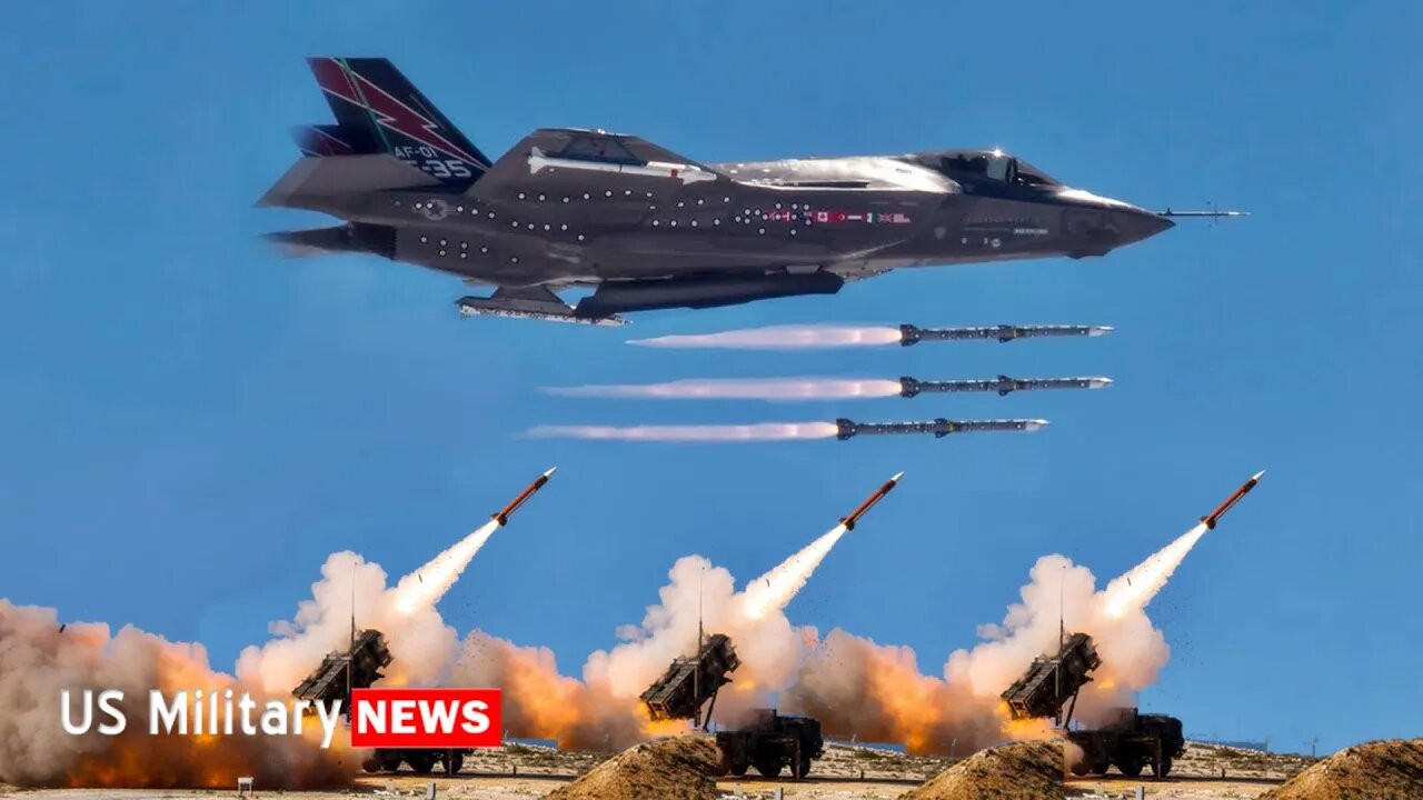 Patriot Missile Connects With the F-35s to Destroy Incoming Missile Threats