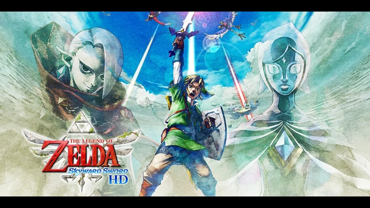 The Legend of Zelda Skyward Sword HD -- inicio - Lançamento - Nitendo Switch - Live