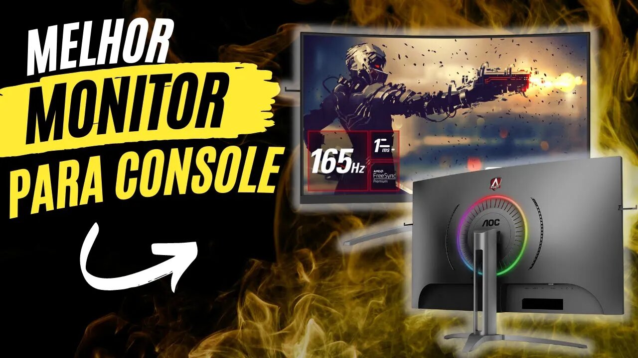 Monitor AOC AGON 32" - Melhor monitor para console (PS5 e XBOX) Review