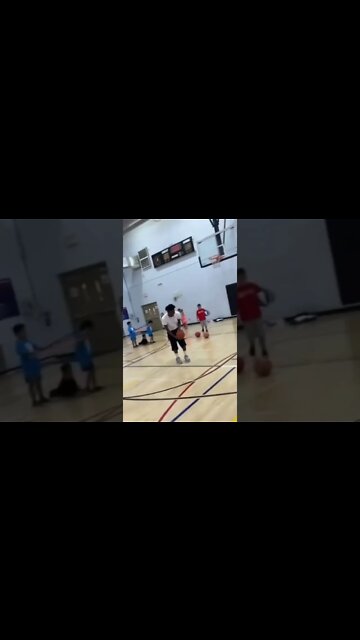 There’s no way he’s coming back to camp after this ☠️ #basketball #sports #funny #moments