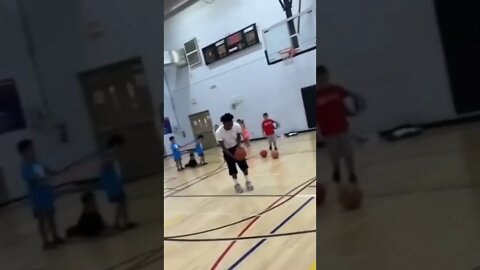 There’s no way he’s coming back to camp after this ☠️ #basketball #sports #funny #moments